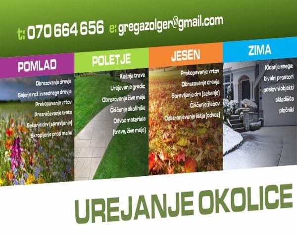 UREJANJE OKOLICE, IZDELAVA ŠKARP, TLAKOVNJE, POSTAVLJANJE ROBNIKOV,  F.A.S.T. JOLLI, ROGAŠKA SLATINA