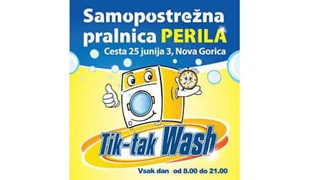 SAMOPOSTREŽNA PRALNICA PERILA TIK TAK WASH, NOVA GORICA