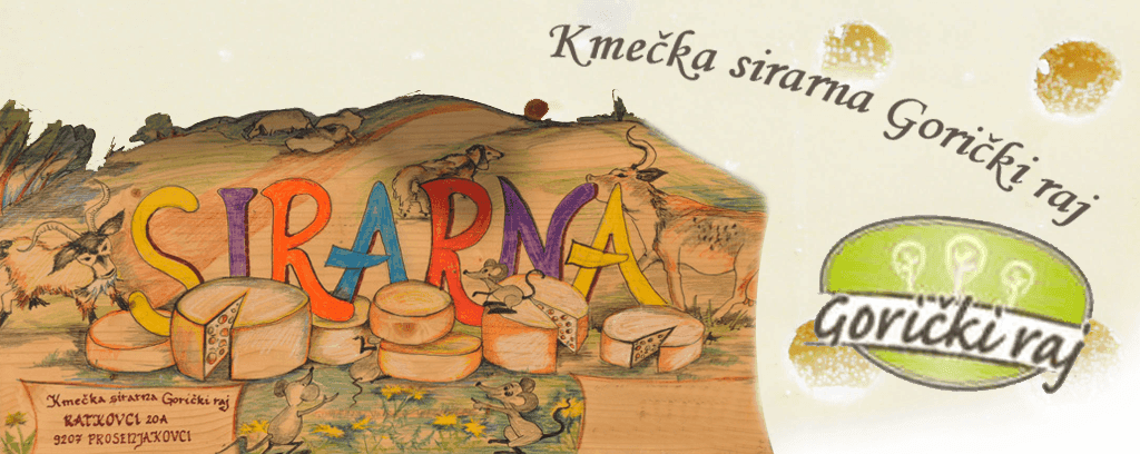 KMEČKA SIRARNA GORIČKI RAJ, PROSENJAKOVCI cover