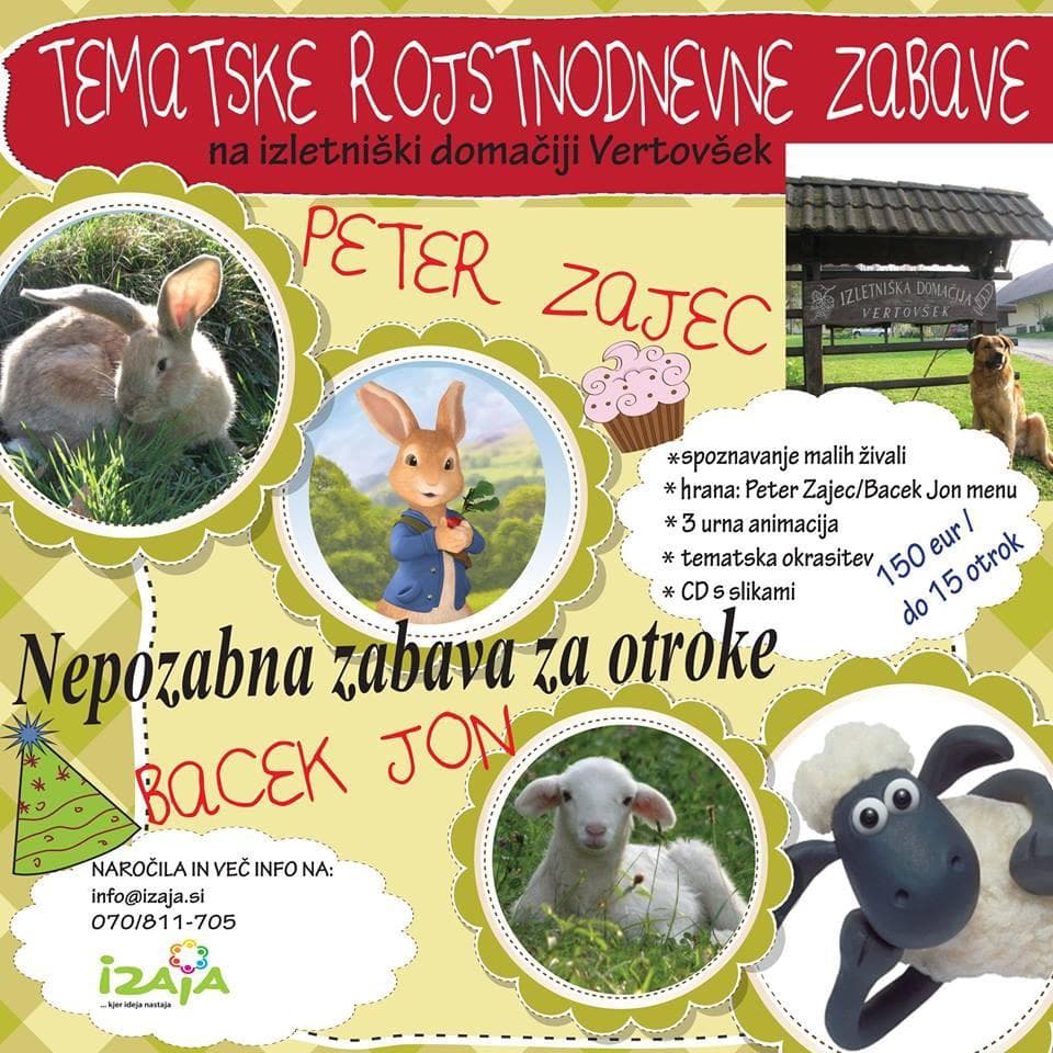 IZAJA, ORGANIZACIJA DOGODKOV, BREŽICE