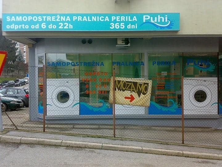 SAMOPOSTREŽNA PRALNICA PERILA PUHI, LJUBLJANA