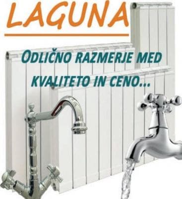 LAGUNA - VODOVODNE INŠTALACIJE, CENTRALNO OGREVANJE, GROSUPLJE