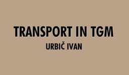 TRANSPORT IN TGM URBIČ, TREBNJE logo