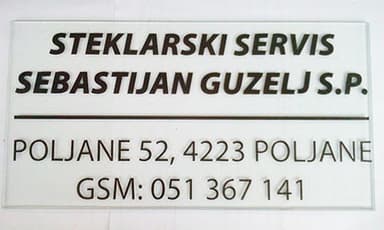 STEKLARSTVO SEBASTIJAN GUZELJ – STEKLARSKI SERVIS ŠKOFJA LOKA