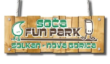 ADRENALINSKI PUSTOLOVSKI PARK PRI SOLKANSKEM MOSTU ZA OTROKE IN ODRASLE KJER TEČE SOČA