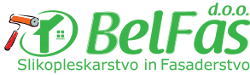 FASADERSTVO, SLIKOPLESKARSTVO, KITANJE STEN, SUHOMONTAŽA, EPOKSI, KRŠKO, BELFAS logo