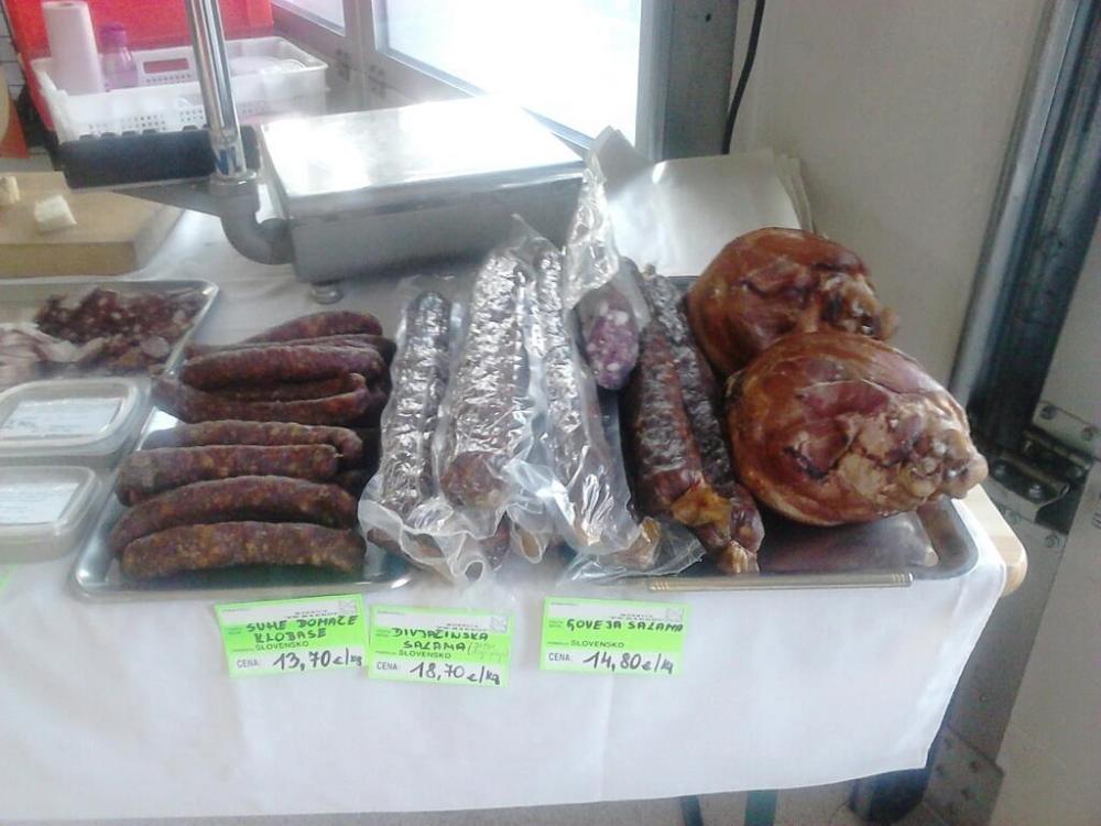 Narezki, Meso slovenskega izvora, Mesnica in Trgovina pr Markot, Ljubljana