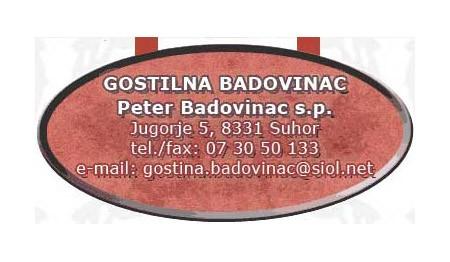 Gostilna Sobe Badovinac