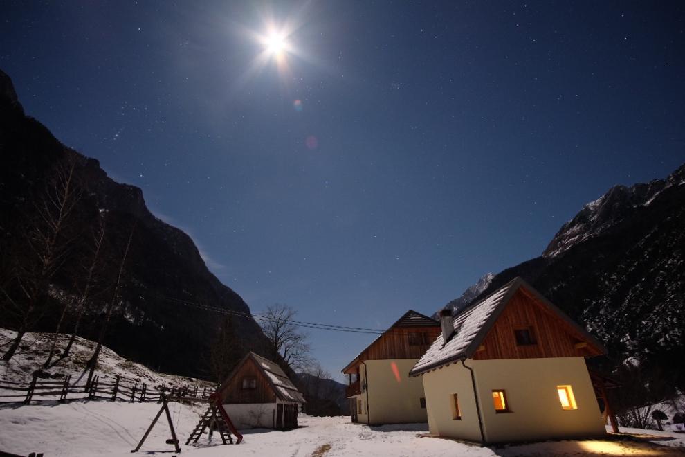 urlaub am bauernhof Trenta Wohnung zimmer Slowenien