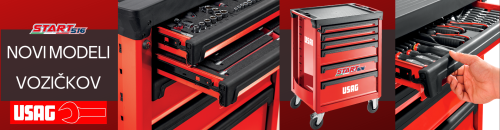 ROČNO ORODJE, VOZIČKI Z ORODJEM, TORBE ZA ORODJE, NAVOJNI SVEDRI, KOVČEK Z ORODJEM