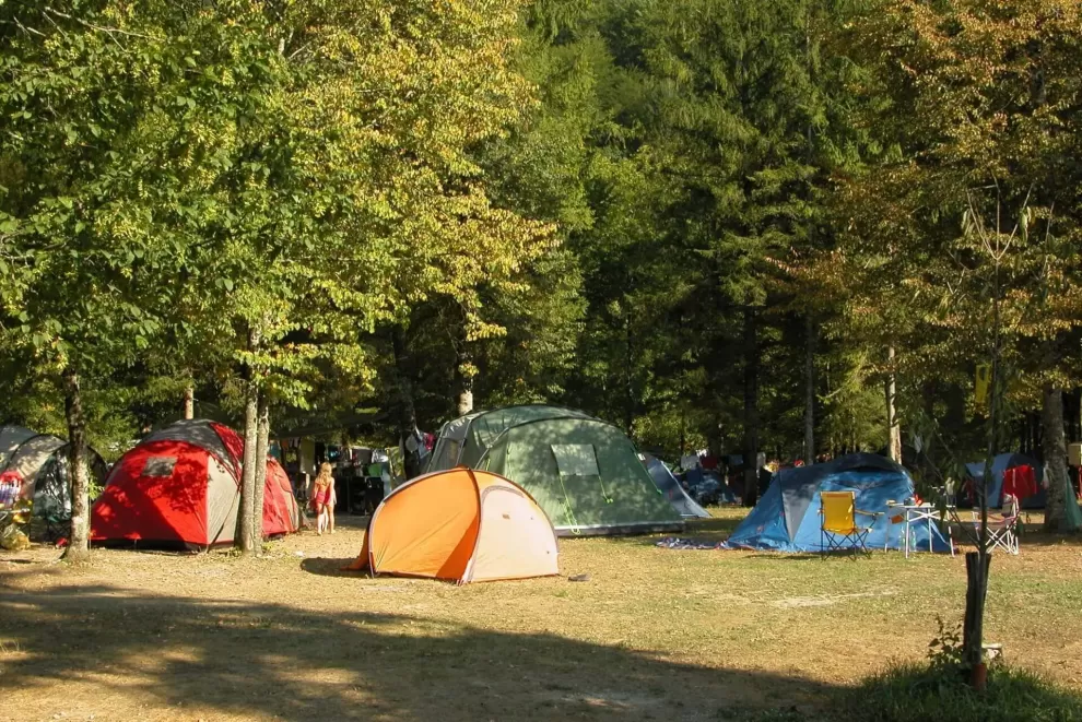 Kamp Nadiža, Kobarid