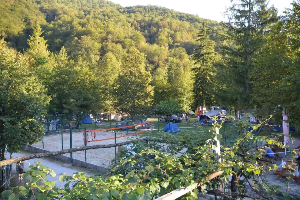 Kamp Nadiža, Kobarid