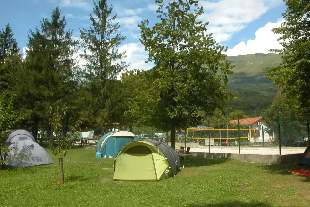 Kamp Nadiža, Kobarid