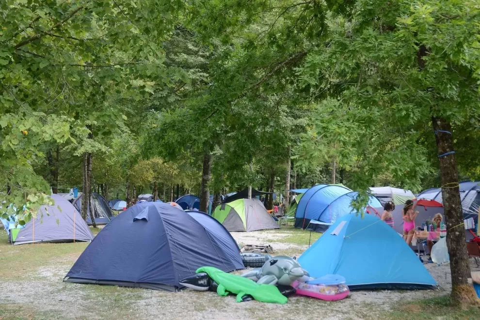 Kamp Nadiža, Kobarid