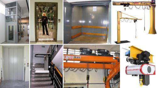 OSEBNA DVIGALA / INDUSTRIJSKA DVIGALA / HIDRAVLIČNA DVIGALA