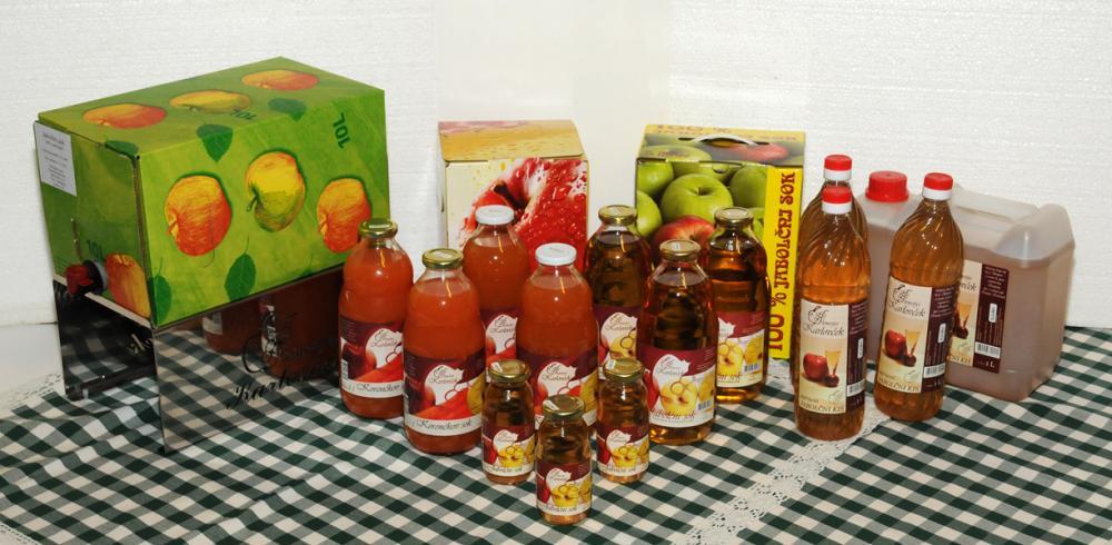 DOMAČE SADJE, DOMAČI JABOLČNI SOK, VINO, PENINA