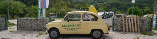 CAMP BOVEC KAJAK KAMP TONI