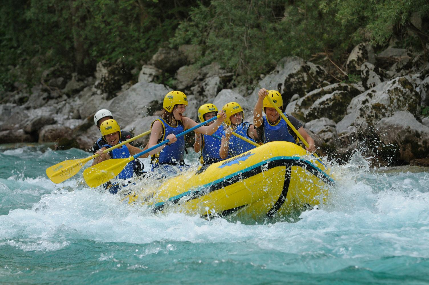 Rafting Kamp Labrca, Maya team