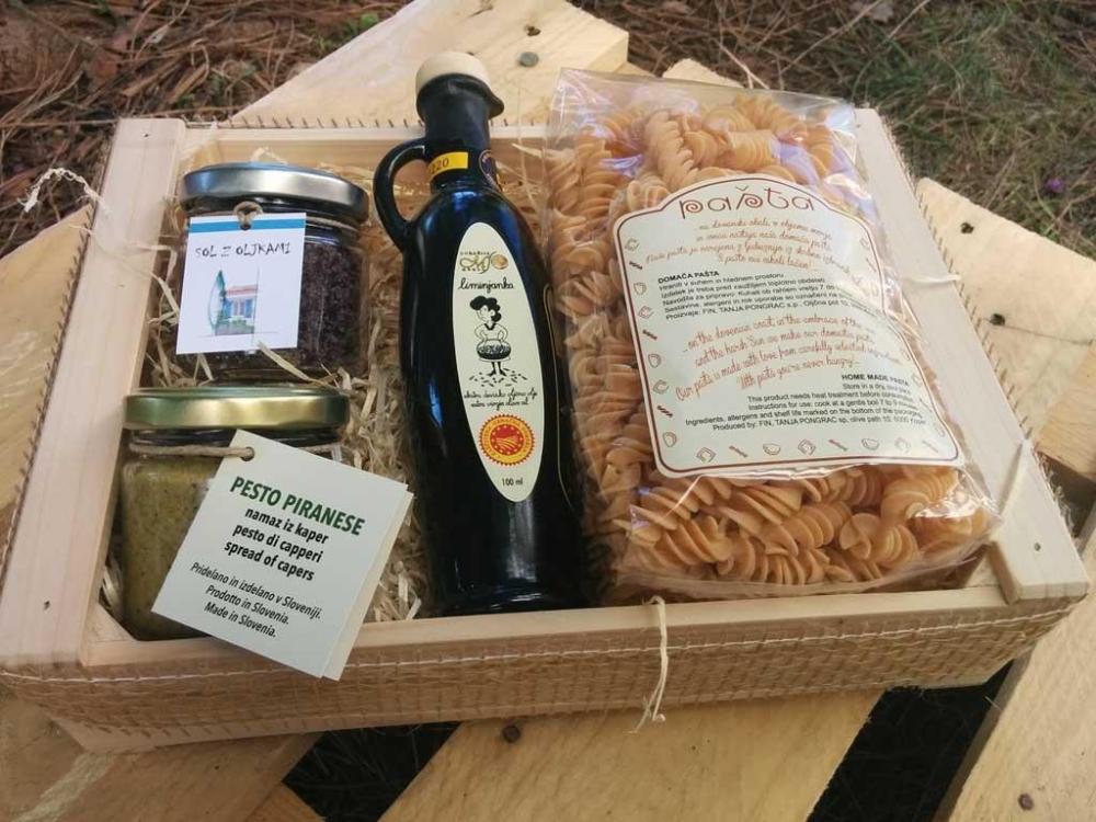 Local food wine and gift shop Portoroz