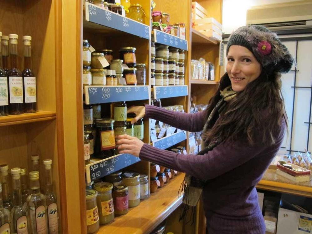 Local food wine and gift shop Portoroz