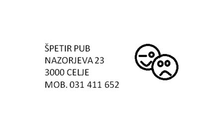 OKREPČEVALNICA ŠPETIR, CELJE