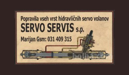 SERVO SERVIS, MARIJAN DRNOVŠEK, LJUBNO OB SAVINJI