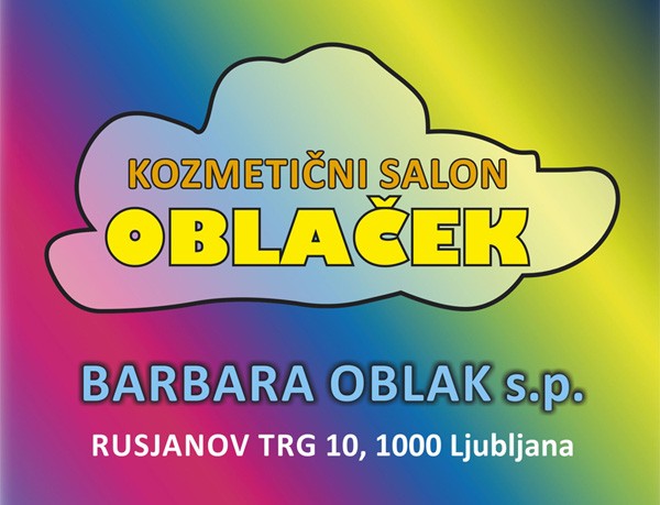 KOZMETIČNI SALON OBLAČEK, LJUBLJANA