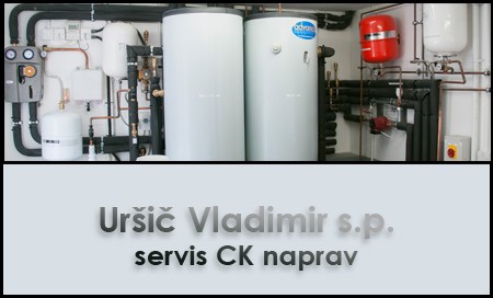 SERVIS NAPRAV ZA CENTRALNO OGREVANJE, URŠIČ VLADIMIR, LJUBLJANA