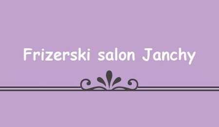 FRIZERSKI SALON JANCHY, LJUBLJANA